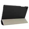 Tactical Book Tri Fold dėklas skirtas Samsung Galaxy TAB A11+ Juodas