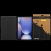 Tactical Book Tri Fold dėklas skirtas Samsung Galaxy Tab S9/S9 FE/S10 FE/S10 Lite juodos spalvos