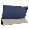 Tactical Book Tri Fold dėklas skirtas Samsung Galaxy TAB A11+ Mėlyna
