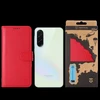 Tactical Field Notes dėklas skirtas Samsung Galaxy A37 raudonos spalvos