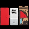 Tactical Field Notes dėklas skirtas Xiaomi Redmi Note 15 raudonos spalvos
