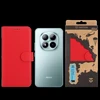 Tactical Field Notes dėklas skirtas Xiaomi Redmi Note 15 Pro raudonos spalvos