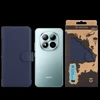 Tactical Field Notes dėklas skirtas Xiaomi Redmi Note 15 Pro mėlynos spalvos