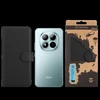 Tactical Field Notes dėklas skirtas Xiaomi Redmi Note 15 Pro 4G juodos spalvos
