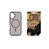 Tactical MagForce Hyperstealth 2.0 dėklas telefonui Apple iPhone 16 juodos ir raudonos spalvos
