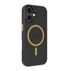 Tactical MagForce Hyperstealth 2.0 dėklas skirtas Apple iPhone 17 juodos ir geltonos spalvos