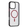 Tactical MagForce Hyperstealth 2.0 dėklas telefonui skirtas Apple iPhone 16 Pro Max juodos ir raudonos spalvos