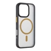 Tactical MagForce Hyperstealth 2.0 dėklas telefonui Apple iPhone 16 Pro juodos ir geltonos spalvos