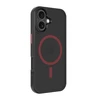 Tactical MagForce Hyperstealth 2.0 dėklas skirtas Apple iPhone 17 juodos spalvos/Raudona