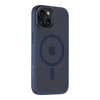 Dėklas Mėlyna Tactical MagForce Hyperstealth Cover for iPhone 15 Deep Mėlyna
