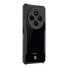 Tactical Quantum Stealth dėklas Xiaomi Redmi 14C 4G/Poco C75 skaidrus ir juodos spalvos