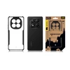Tactical Quantum Stealth dėklas skirtas Xiaomi Redmi Note 14 Pro 5G skaidrus ir juodos spalvos