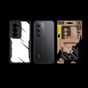 Dėklas Tactical Quantum Stealth d4klas skirtas Xiaomi Redmi 15 Clear/Juodas