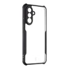 Tactical Quantum Stealth dėklas skirtas Samsung Galaxy A36 5G skaidrus ir juodos spalvos