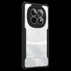 Tactical Quantum Stealth dėklas skirtas Xiaomi Redmi Note 15 5G Clear/juodos spalvos