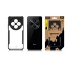 Tactical Quantum Stealth dėklas Xiaomi Redmi 14C 4G/Poco C75 skaidrus ir juodos spalvos