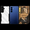 Tactical Quantum Stealth dėklas skirtas Samsung Galaxy S26+ skaidrus/juodos spalvos
