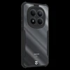 Tactical Quantum Stealth dėklas skirtas Xiaomi Redmi Note 15 Pro Clear/juodos spalvos
