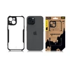 Dėklas Tactical Quantum Stealth dangtelis, skirtas Apple iPhone 15 skaidrus/juodas