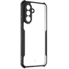 Tactical Quantum Stealth dėklas skirtas Samsung Galaxy A36 5G skaidrus ir juodos spalvos