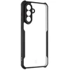 Tactical Quantum Stealth dėklas skirtas Samsung Galaxy A56 5G skaidrus ir juodos spalvos