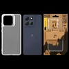 Tactical TPU dėklas skirtas Motorola Moto G86 Transparent