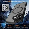 „Tech-Protect BasicMag MagSafe“ dėklas, skirtas „iPhone 17“ – matinis juodas