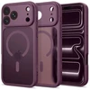 Dėklas Tech-Protect Basicmag Magsafe iPhone 17 Pro / 18 Pro matte dark cherry