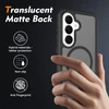 Dėklas Tech-Protect Defense MagSafe Samsung Galaxy S26 Matte juodos spalvos