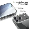 „Tech-Protect FlexAir“ hibridinis dėklas, skirtas „iPhone 17 Pro Max“ – skaidrus