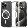 Apple iPhone 16 Pro Tech-Protect FlexAir Hybrid MagSafe Clear dėklas telefonui skaidrus