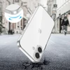 „Tech-Protect FlexAir“ dėklas, skirtas „iPhone 17“ – skaidrus