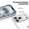 „Tech-Protect FlexAir“ dėklas, skirtas „iPhone 17 Pro Max“ – skaidrus