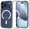 Tech-Protect FlexAir MagSafe dėklas skirtas Apple iPhone 17 Pro – skaidrus Glitter