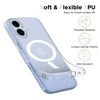 Tech-Protect FlexAir MagSafe dėklas skirtas Apple iPhone 17 – skaidrus Glitter