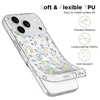 Tech-Protect FlexAir MagSafe dėklas skirtas Apple iPhone 17 Pro – Daisies with Leaves