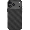 Dėklas Tech-Protect ION CARBON MagSafe iPhone 17 Pro Max / 18 Pro Max Juodas/SIDABRINIS
