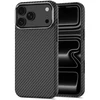 Dėklas Tech-Protect ION CARBON MagSafe iPhone 17 Pro / 18 Pro Juodas/SIDABRINIS