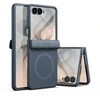 Dėklas Tech-Protect KEVLAR AURA MagSafe Galaxy Z FLIP 8 TAMSIAI MĖLYNAS
