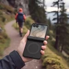 Dėklas Tech-Protect KEVLAR AURA MagSafe Galaxy Z FLIP 8 Juodas