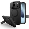 Tech-Protect Kevlar Aura MagSafe dėklas skirtas Apple iPhone 17 Pro Max – juodos spalvos
