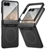 Dėklas Tech-Protect KEVLAR AURA MagSafe Galaxy Z FLIP 8 Juodas