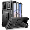 Dėklas Tech-Protect Kevlar Cam+ 2-Set Case for Samsung Galaxy A17 / A18 4G / 5G - juodas