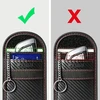 Dėklas TECH-PROTECT KLR100 POUCH KEYLESS RFID SIGNAL BLOCKER CASE CARBON Juodas/Raudonas