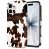 Dėklas Tech-Protect Lamano MagSafe case for iPhone 17 - ruda and baltas