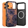 Dėklas Tech-Protect Lamano MagSafe case for iPhone 17 Pro - ruda-violetinė