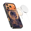 Dėklas Tech-Protect Lamano MagSafe case for iPhone 17 Pro - ruda-violetinė
