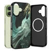Tech-Protect Lamano MagSafe dėklas telefonui Apple iPhone 17 Verde Aura