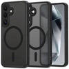 Dėklas Tech-Protect Magcam Magsafe Galaxy S25 matte juodas