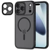 Tech-Protect MagCam MagSafe dėklas skirtas Apple iPhone 17 Pro Max – matinis juodos spalvos